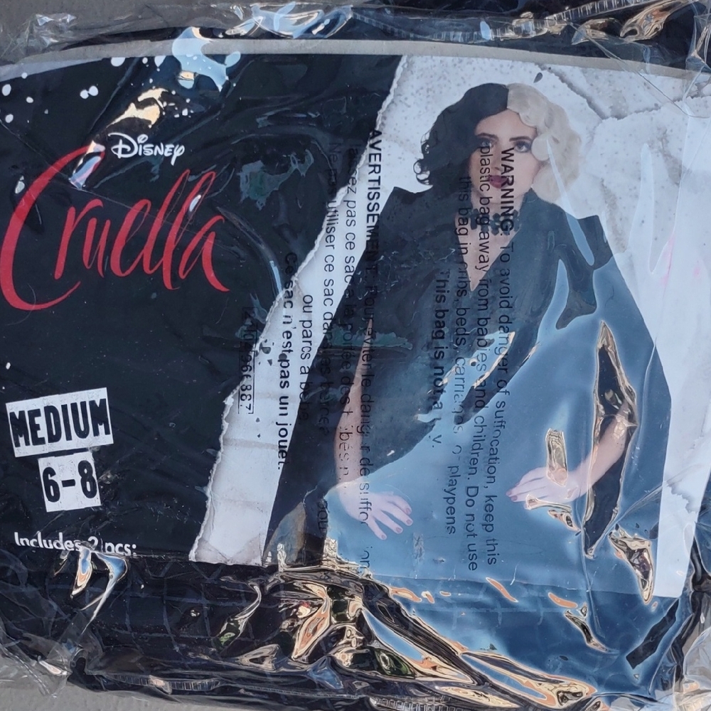 Disney Cruella Black and White Costume